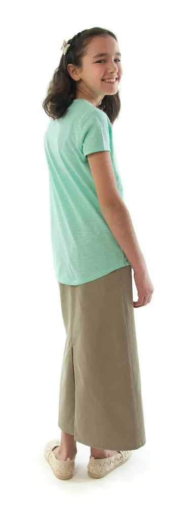 Long Jean Skirt / Girls